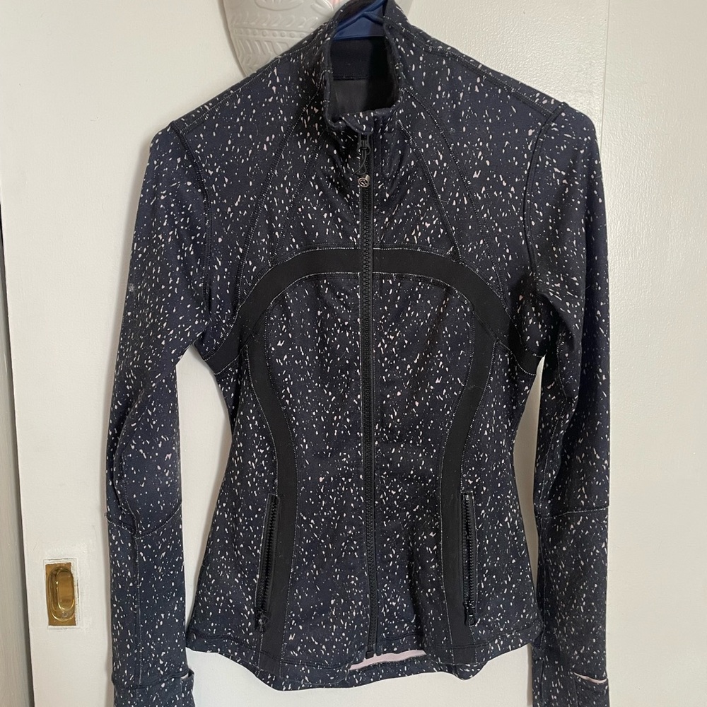 Lululemon Define Jacket Black/Pink